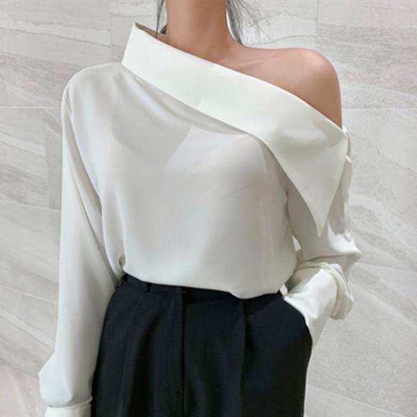 Blusa larga elegante sale