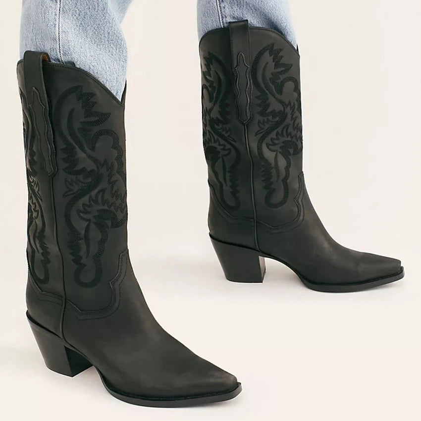 Bota Texana Feminina Moderna Country