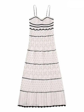 Vestido Midi Tricot Moderna Serena