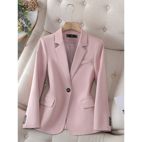 Blazer Feminino Alfaiataria Acinturado - Office Chic