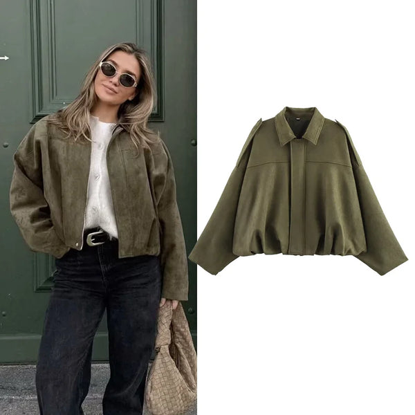 Jaqueta Feminina Bomber Moderna Street