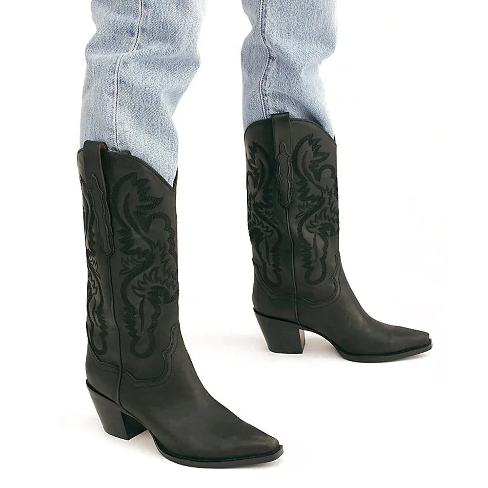 Bota Texana Feminina Moderna Country