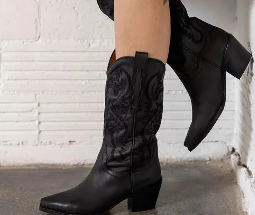 Bota Texana Feminina Moderna Country