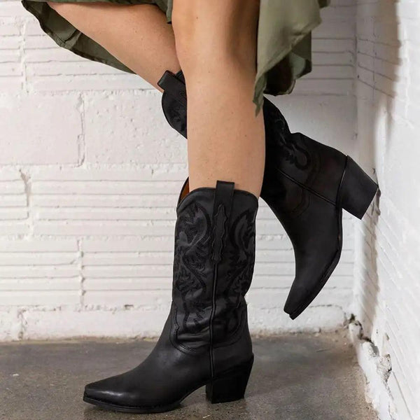 Bota Texana Feminina Moderna Country