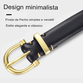 Cinto Feminino Minimalista Moderna Belt